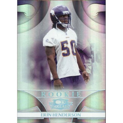 2008 Donruss Threads Silver Holofoil #180 Erin Henderson