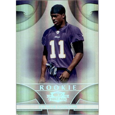 2008 Donruss Threads Silver Holofoil #190 Jaymar Johnson
