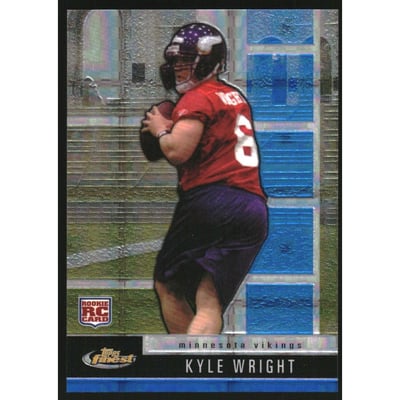 2008 Finest Blue Refractors/Xfractors #111 Kyle Wright