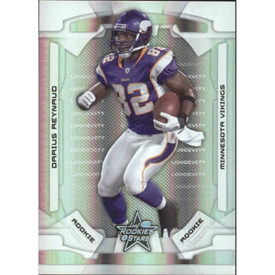 2008 Leaf Rookies and Stars Longevity Parallel Silver Holofoil #131 Darius Reynaud