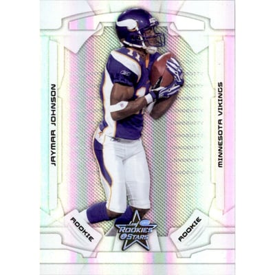 2008 Leaf Rookies and Stars Longevity Parallel Silver Holofoil #195 Jaymar Johnson