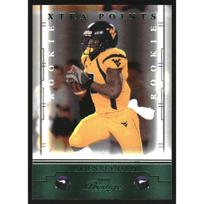 2008 Playoff Prestige Xtra Points Green #123 Darius Reynaud