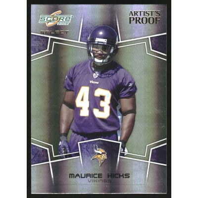 2008 Select Artist's Proof #170 Maurice Hicks