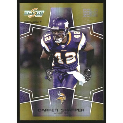 2008 Select Gold Zone #177 Darren Sharper