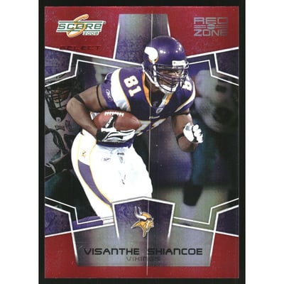 2008 Select Red Zone #178 Visanthe Shiancoe