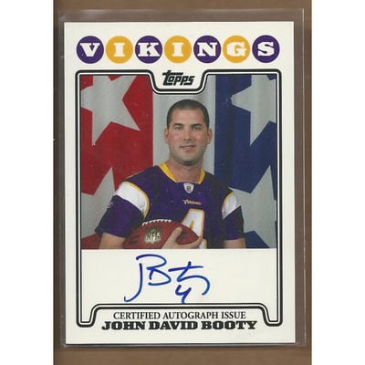 2008 Topps Rookie Premiere Autographs #RPAJB John David Booty