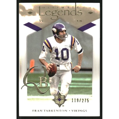 2008 Ultimate Collection #109 Fran Tarkenton