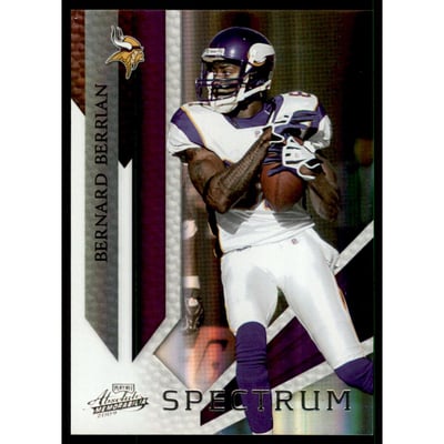 2009 Absolute Memorabilia Spectrum Silver #56 Bernard Berrian