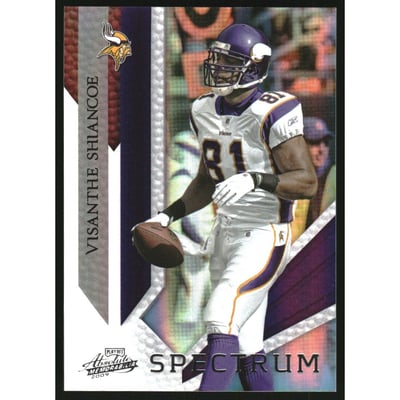 2009 Absolute Memorabilia Spectrum Silver #57 Visanthe Shiancoe