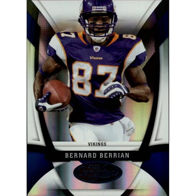 2009 Certified Mirror Blue #70 Bernard Berrian