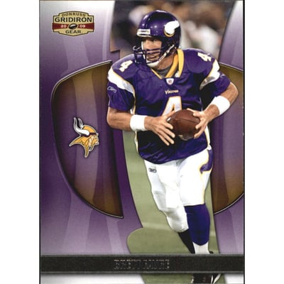 2009 Donruss Gridiron Gear #89 Brett Favre