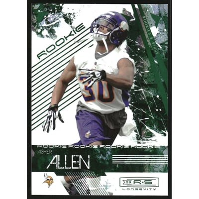 2009 Donruss Rookies and Stars Longevity Emerald #121 Asher Allen