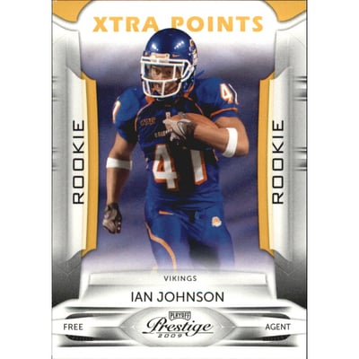 2009 Playoff Prestige Xtra Points Gold #144 Ian Johnson