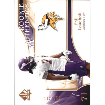 2009 SP Authentic Bronze #264 Phil Loadholt