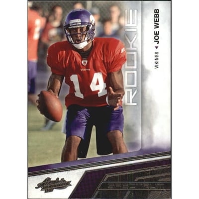 2010 Absolute Memorabilia Spectrum Silver Retail #152 Joe Webb