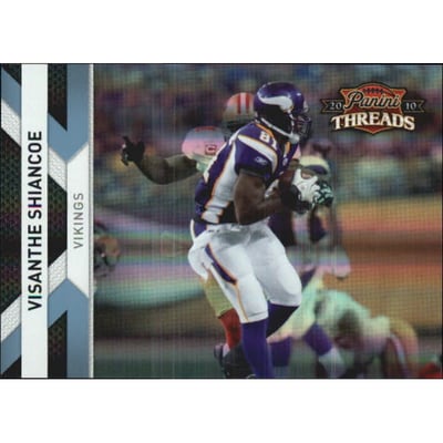 2010 Panini Threads Platinum Holofoil #84 Visanthe Shiancoe