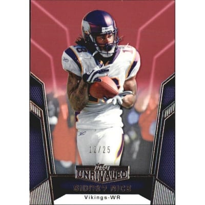 2010 Topps Unrivaled Red #69 Sidney Rice