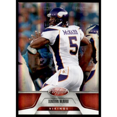 2011 Certified Mirror Red #148 Donovan McNabb