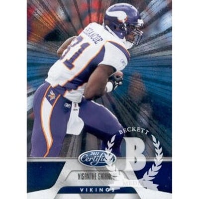 2011 Certified Platinum Blue #86 Visanthe Shiancoe