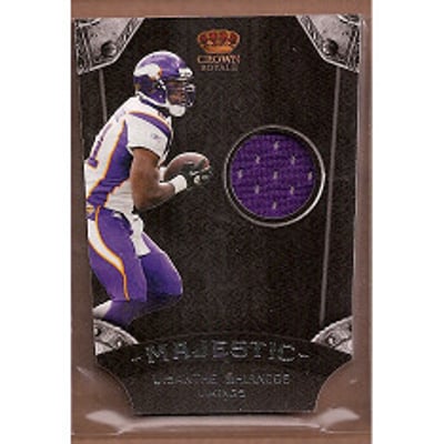 2011 Crown Royale Majestic Materials #7 Visanthe Shiancoe