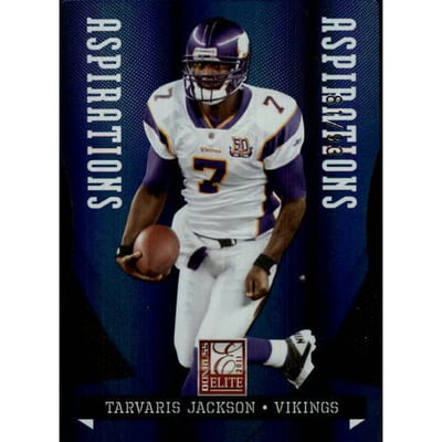 2011 Donruss Elite Aspirations #56 Tarvaris Jackson/93