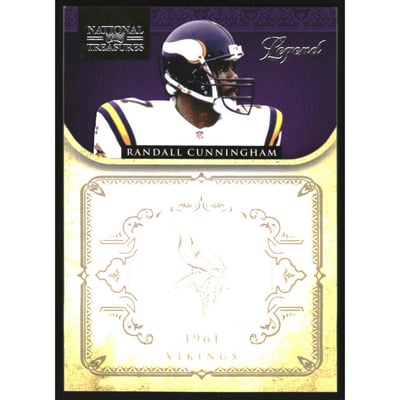 2011 Playoff National Treasures #184 Randall Cunningham