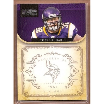 2011 Playoff National Treasures #83 Toby Gerhart