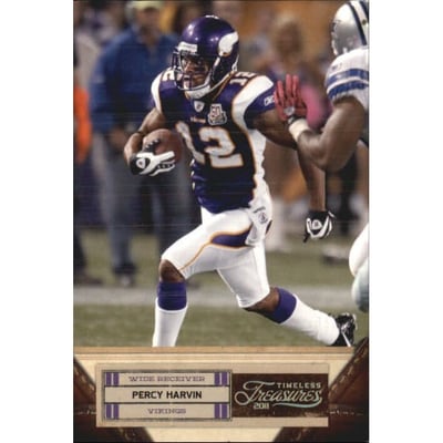 2011 Timeless Treasures Gold #76 Percy Harvin