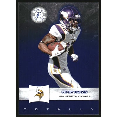 2011 Totally Certified Blue #75 Percy Harvin