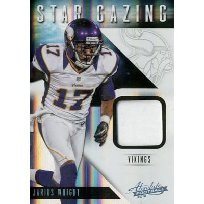 2012 Absolute Star Gazing Materials Prime #16 Jarius Wright