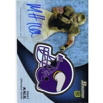 2012 Bowman Rookie Team Helmet Autographs #BCRAMK Matt Kalil