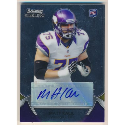 2012 Bowman Sterling #AU14 Matt Kalil AU