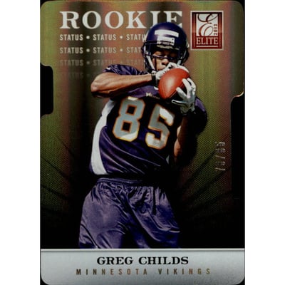 2012 Elite Status #170 Greg Childs/85