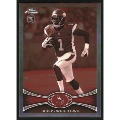 2012 Topps Chrome Sepia Refractors #203 Jarius Wright