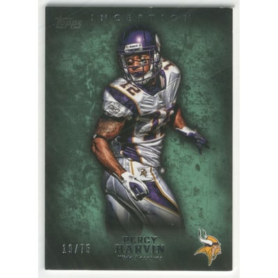 2012 Topps Inception Green #85 Percy Harvin