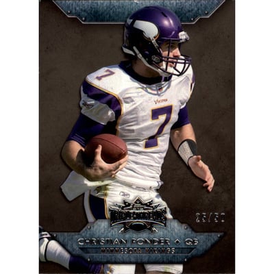 2012 Topps Triple Threads Onyx #56 Christian Ponder