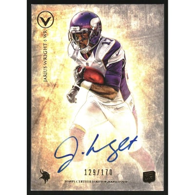2012 Topps Valor Legionary Autographs #LAJW Jarius Wright/170