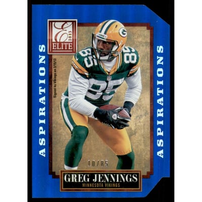 2013 Elite Aspirations #56 Greg Jennings/85