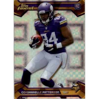 2013 Finest Xfractors #125 Cordarrelle Patterson