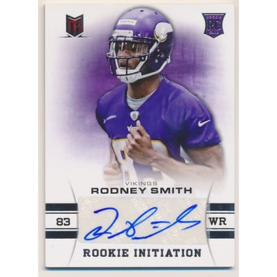 2013 Momentum Rookie Initiation Signatures #79 Rodney Smith/299