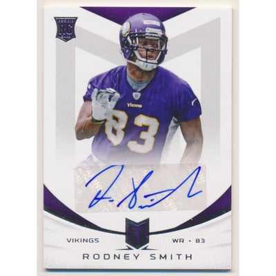 2013 Momentum Rookie Signatures Silver #179 Rodney Smith/199