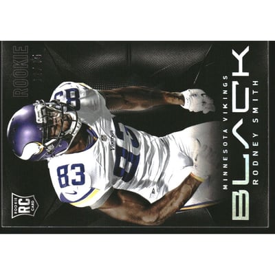 2013 Panini Black Platinum #176 Rodney Smith