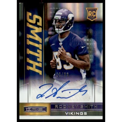 2013 Rookies and Stars Rookie Autographs Longevity Holofoil #177 Rodney Smith