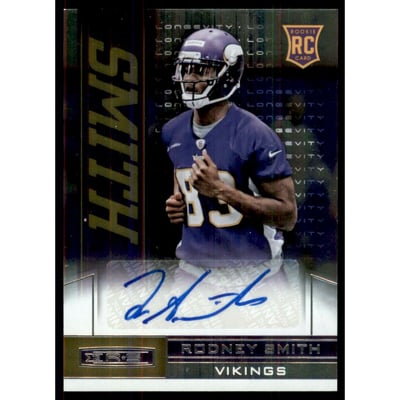 2013 Rookies and Stars Rookie Autographs Longevity #177 Rodney Smith