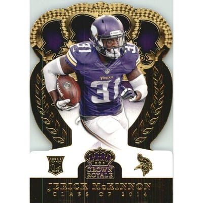 2014 Crown Royale Gold #127 Jerick McKinnon