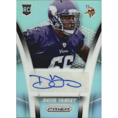 2014 Panini Prizm Rookie Autographs Prizms #ARDY David Yankey/250