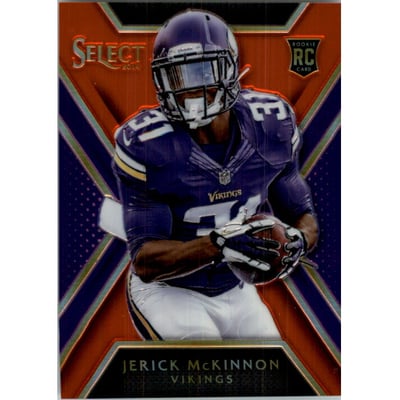 2014 Select Prizm Orange #135 Jerick McKinnon