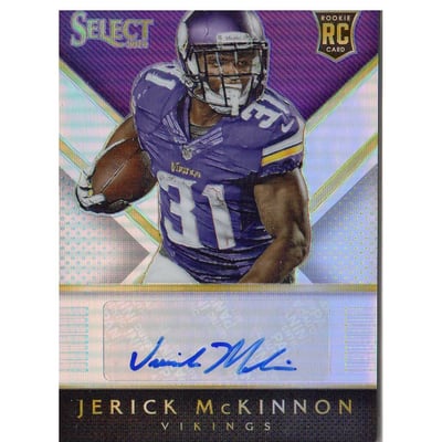2014 Select Rookies Jersey Autographs Prizm #RJTM Tre Mason/40