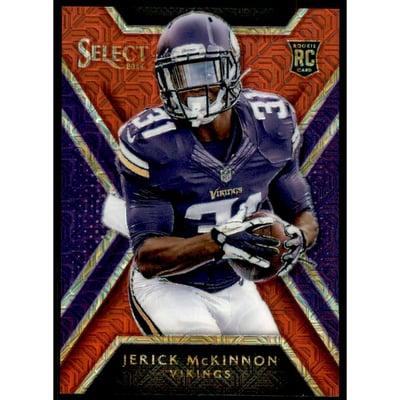 2014 Select Rookies Mojo Red #135 Jerick McKinnon