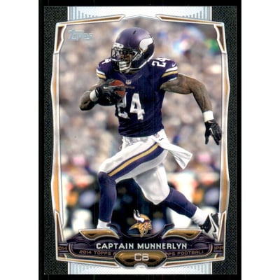 2014 Topps Black #23 Captain Munnerlyn
